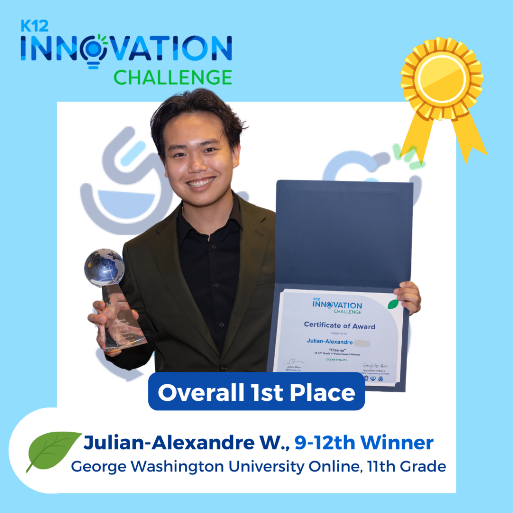 Julian-Alexandre Innovation Winner Social Post