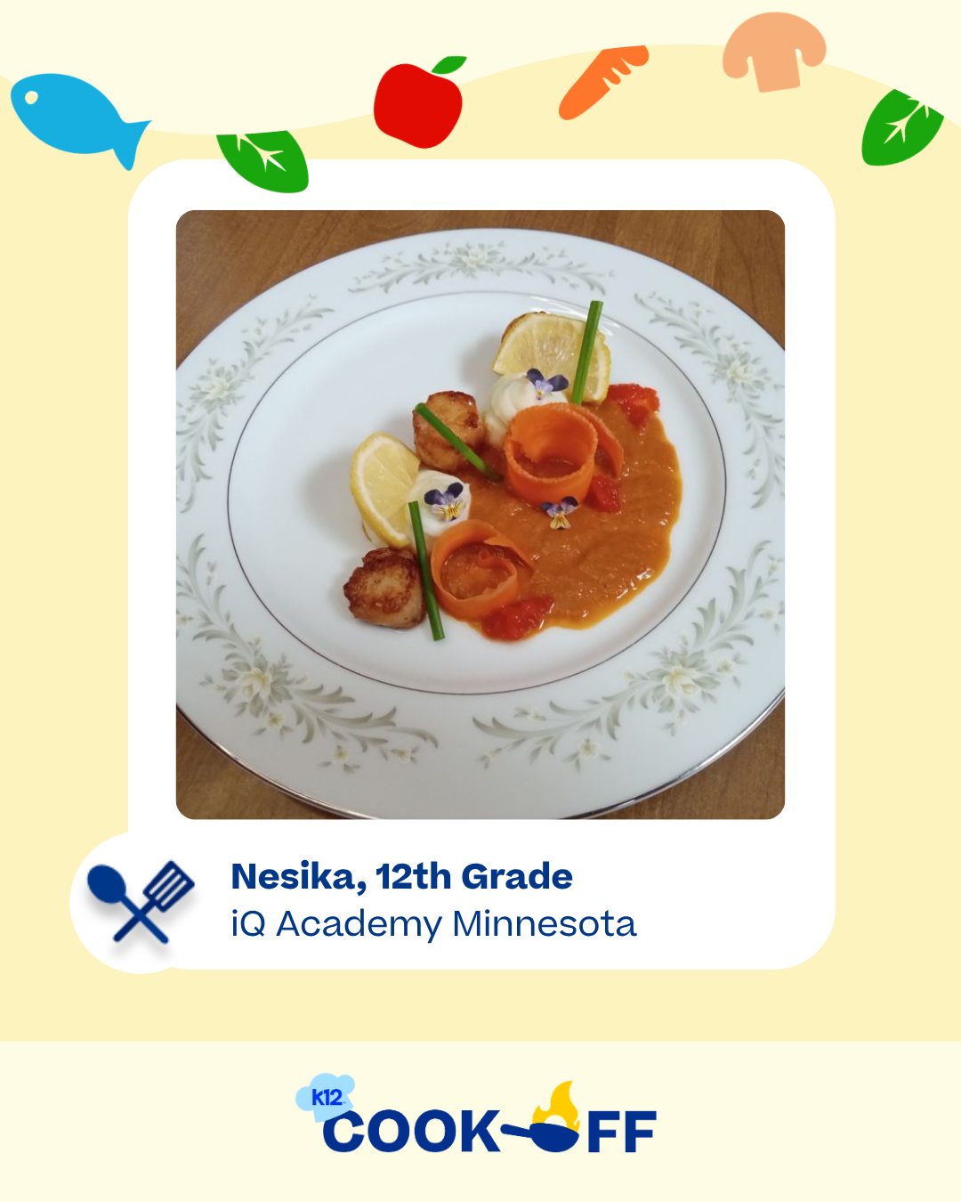 Nesika's Round 1 Dish