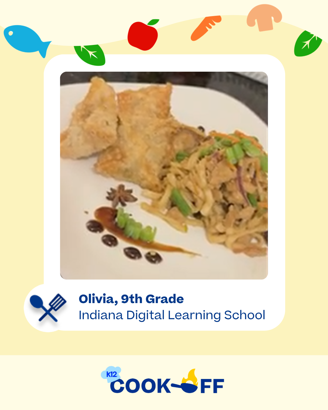 Olivia's Round 1 Dish